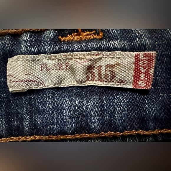 LEVI’S 515 Bootcut Dark Wash Flap Back Pocket Jeans Women Size 12P 32”x28” NWOT - Picture 4 of 8